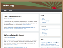 Tablet Screenshot of miker.org